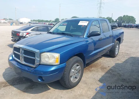 2006 Dodge Dakota Slt from USA, damaged, VIN 1D7HW48K96S504631